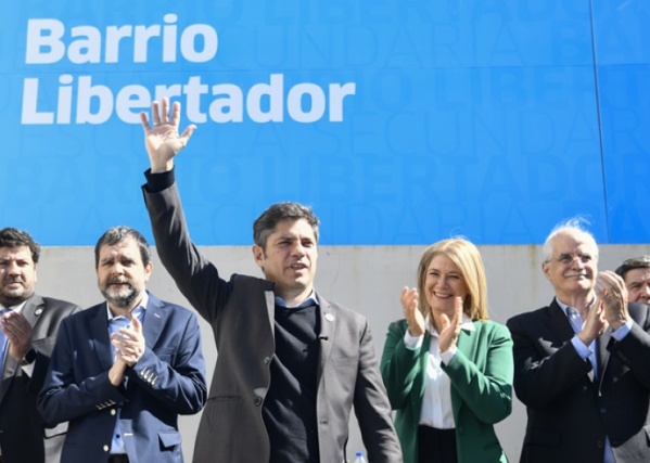 Kicillof: "Demostramos con hechos que siempre vamos a defender a la educación pública, gratuita y de calidad"
