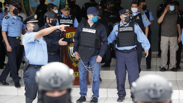 Estados Unidos busca juzgar al expresidente de Honduras por el tráfico 500 toneladas de cocaína