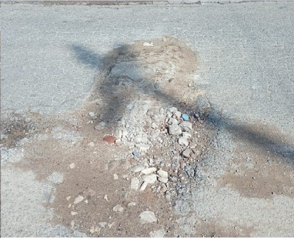 El mal estado de la calle 141 preocupa a los vecinos en La Plata: "Es un peligro circular"