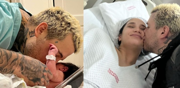 “Te vamos a cuidar y amar para siempre”: Nació la hija de Alex Caniggia y Melody Luz