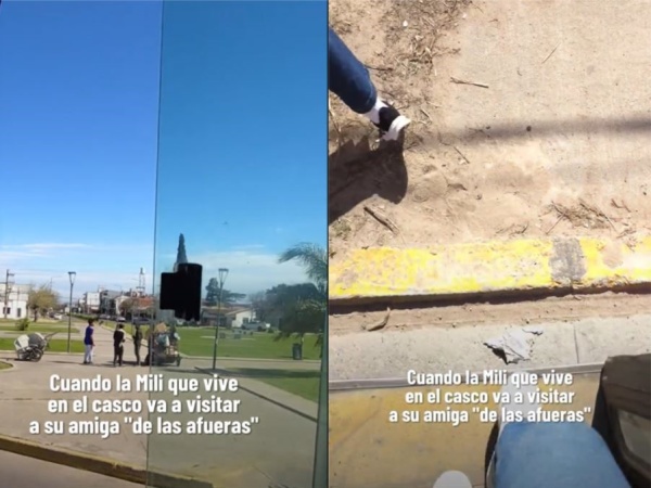 La odisea de una chica del centro de La Plata que visita a sus amigos a la periferia