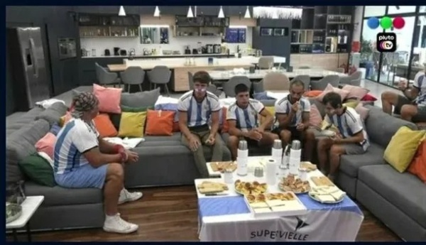 Así se prepararon en Gran Hermano para el partido de Argentina