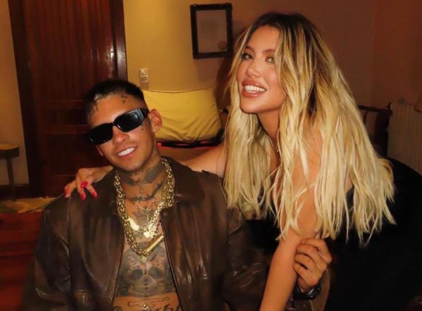 El sorprendente regalo que L-Gante le hizo a Wanda Nara por San Valentín