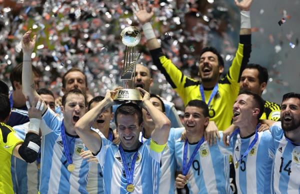 Comienza el Mundial de Futsal, con la Selección Argentina como campeona defensora
