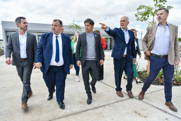 Alak y Kicillof recorrieron el predio del primer campo recreativo del Servicio Penitenciario Bonaerense en La Plata