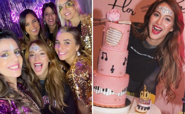 Flor Vigna festejó su cumpleaños con amigos y mucho amor