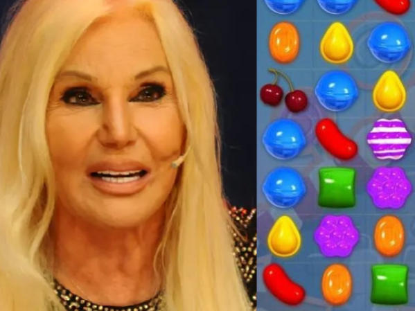 “Me dio bronca”: Susana Giménez indignada con el popular juego Candy Crush