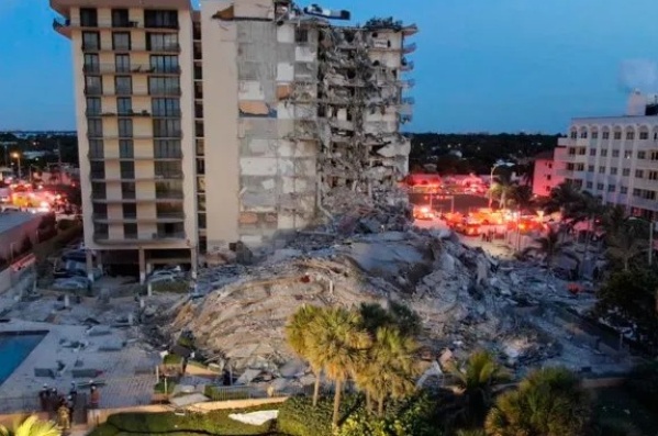 Derrumbe en Miami: ya son 10 los muertos y encuentran a una uruguaya entre los escombros
