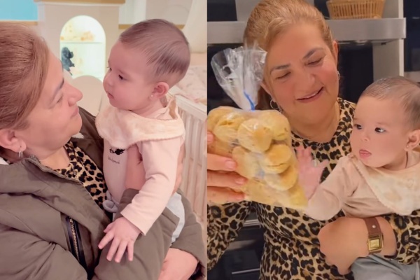 Graciela Báez Sosa visitó a la bebé de Barby Franco y emocionó a sus seguidores: "Esa hermosa sensación de felicidad"