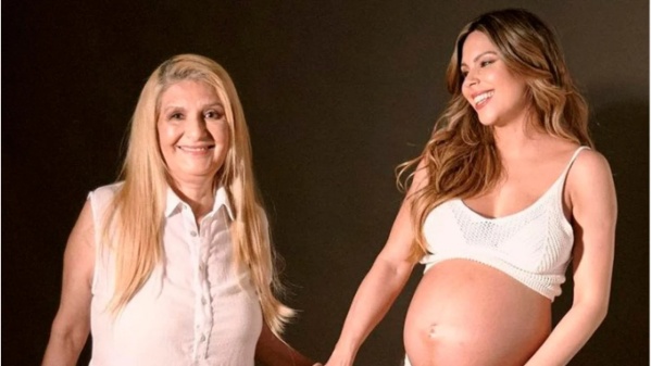 Barby Franco luci&oacute; su pancita de embarazada junto a su mam&aacute; y le dedic&oacute; un conmovedor mensaje