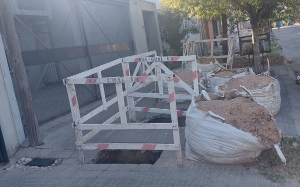 "Rompieron todo y jamás volvieron": en Tolosa reclaman por obras que no fueron terminadas