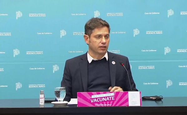 Kicillof anunció que La Plata avanza a Fase 4: habrá porcentaje de aforo exclusivo para vacunados