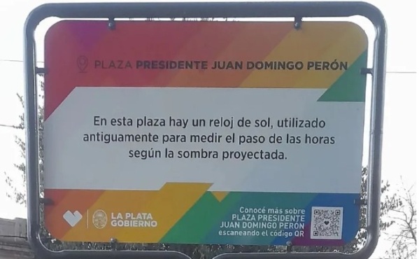"&iquest;Desde cu&aacute;ndo es Per&oacute;n?": Encontr&oacute; un error en un mapa de La Plata y gener&oacute; pol&eacute;mica