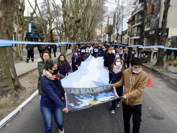 En un emotivo cierre, finalizaron los actos por los 40 años de Malvinas