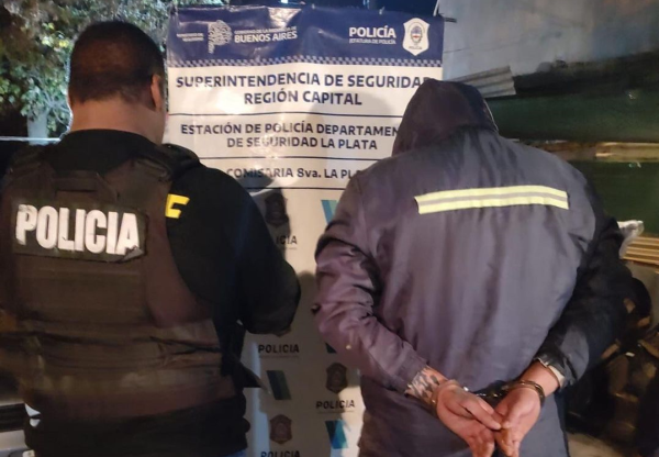 "Traicionó al patrón": un albañil robó en la casa que trabajaba y cayó detenido en La Plata