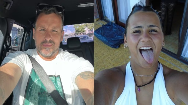 La hija de Amalia Granata se reconcilió con su padre, el Ogro Fabbiani