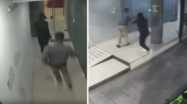 Dos delincuentes intentaron ingresar a robar en un edificio en pleno casco urbano de La Plata