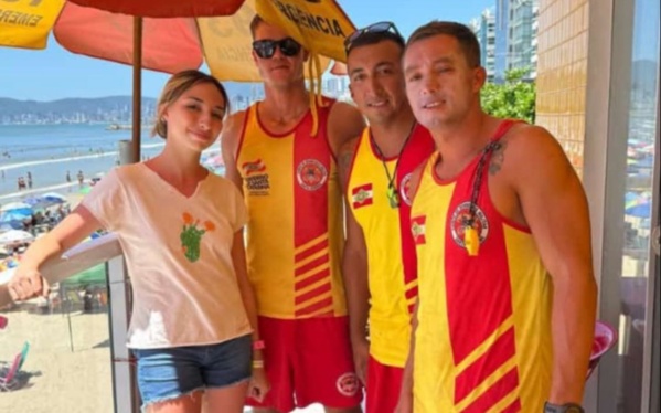 Una platense le salvó la vida a un hombre durante sus vacaciones en Brasil