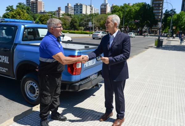 Sumaron dos nuevas patrullas y se ampliará la flota municipal para la prevención en La Plata