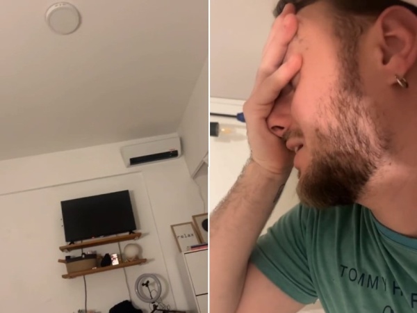 Instaló un caloventor de pared por su cuenta y cuando lo prendió se llevó una terrible sorpresa: "¿Qué probabilidad había?"