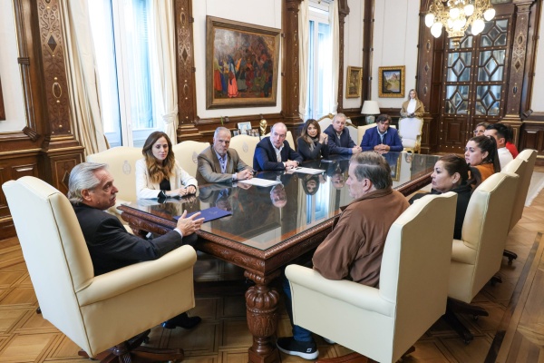 Tolosa Paz y el Presidente recibieron a familiares de Lucio Dupuy: "Es importante el compromiso de no naturalizar el horror"