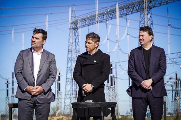 Axel Kicillof anunció que se reactiva la construcción de una Planta Transformadora: "Vinimos a terminar todas las obras"