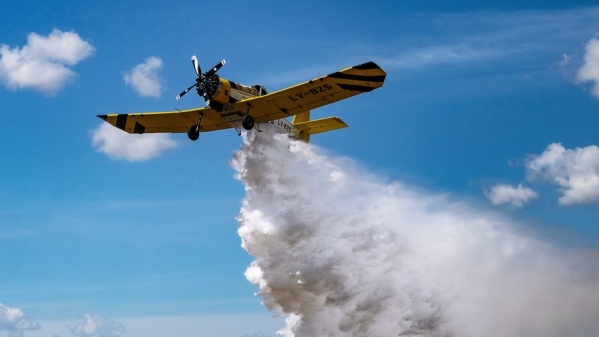 Incendios Forestales: Sumaron aviones hidratantes y helicópteros para enfrentarlos 