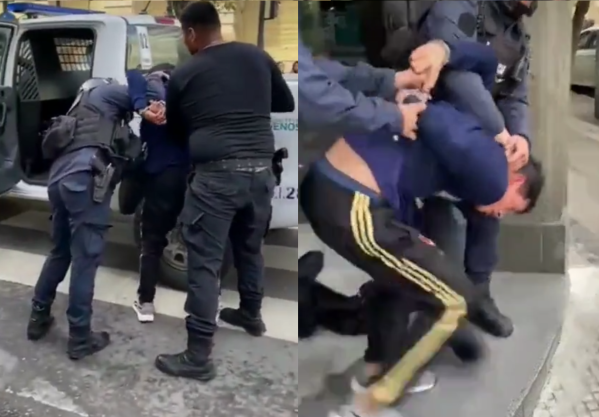 Un hombre fue detenido en pleno centro de La Plata luego de robar una bicicleta