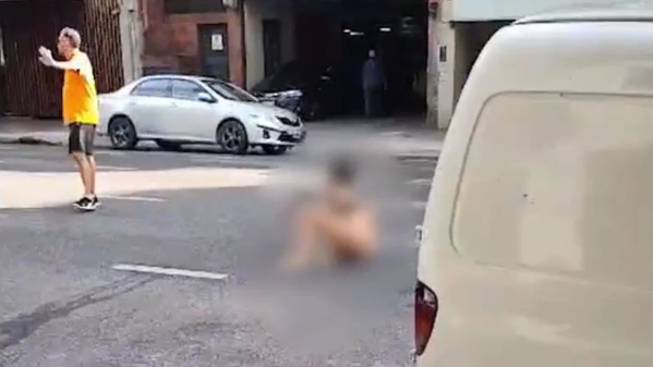 Conmoci&oacute;n por una mujer se tir&oacute; de un primer piso para escapar de un hombre que la obligaba a prostituirse