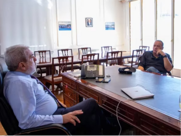 Berni se reuni&oacute; con An&iacute;bal Fern&aacute;ndez para determinar el despliegue de fuerzas de seguridad