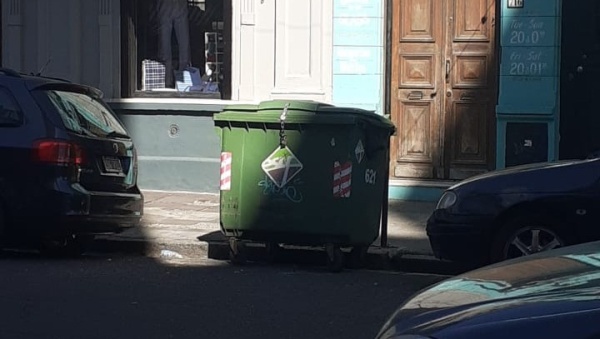 Basura y presencia de ratas en pleno centro platense: "Es un asco"