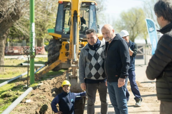 Avanza el Plan Integral del Servicio de Agua y Cloacas en Ensenada