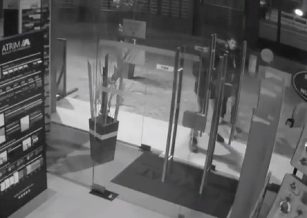 Tres delincuentes ingresaron a las patadas a un local de La Plata: “Es increíble”