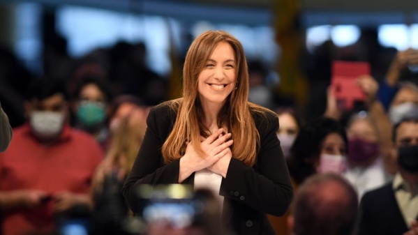 Vidal elogió la gestión económica de Cristina Kirchner con un video de los premios de Susana Giménez