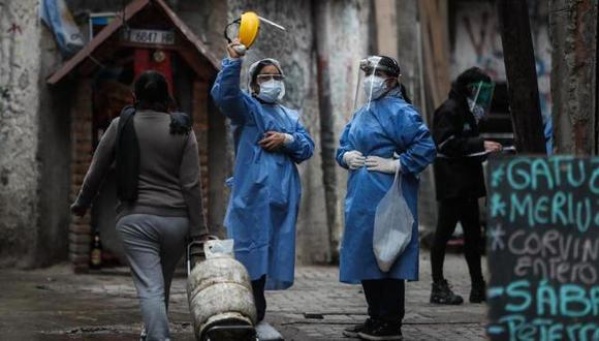 COVID-19 en Argentina: 13.500 contagios y 267 muertes en 24 horas