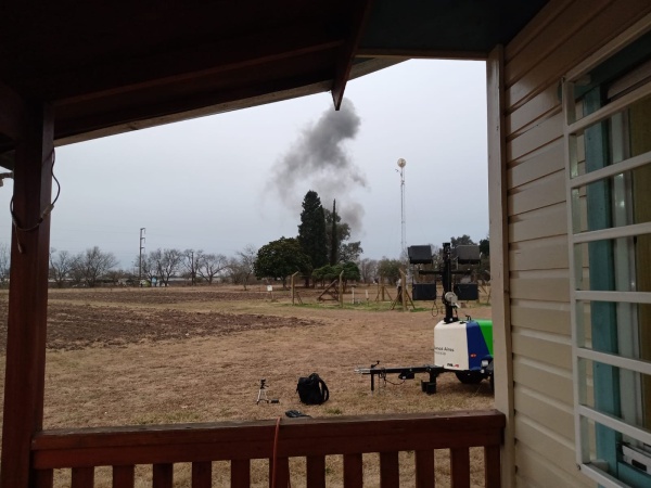 Con una evacuación total explotaron el misil encontrado en Los Hornos