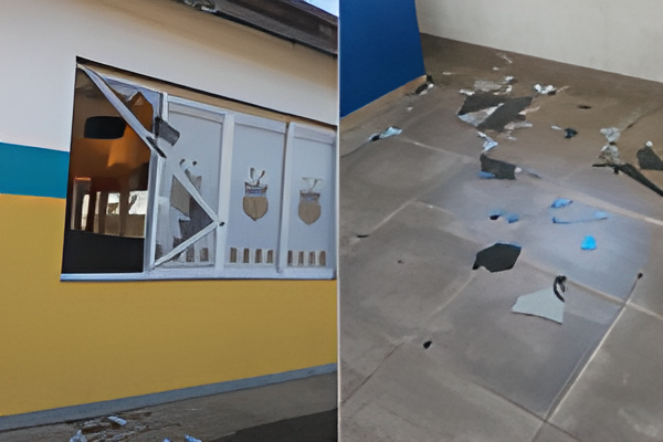 Rompieron ventanas y se llevaron los electrodomésticos en un violento robo al Club Everton de Barrio Aeropuerto