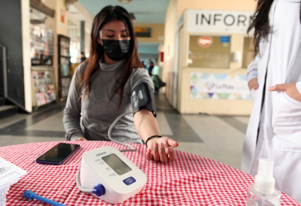 En el marco del Día Mundial del Corazón, se realizaron controles en la Terminal de La Plata