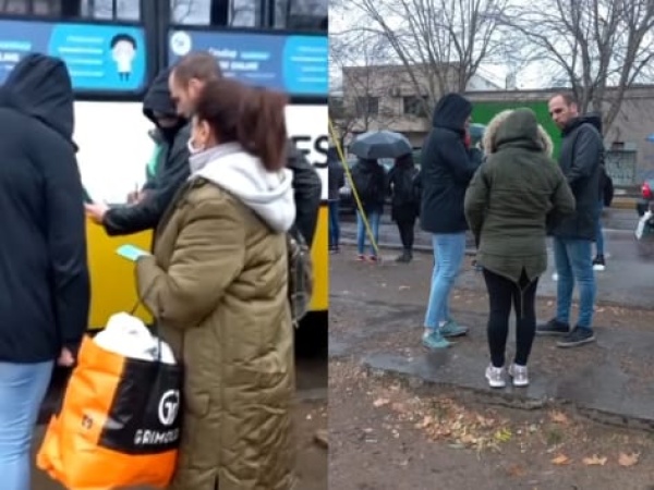"Ni la lluvia nos para", integrantes de La Capitana se hicieron presentes en Barrio Hip&oacute;dromo