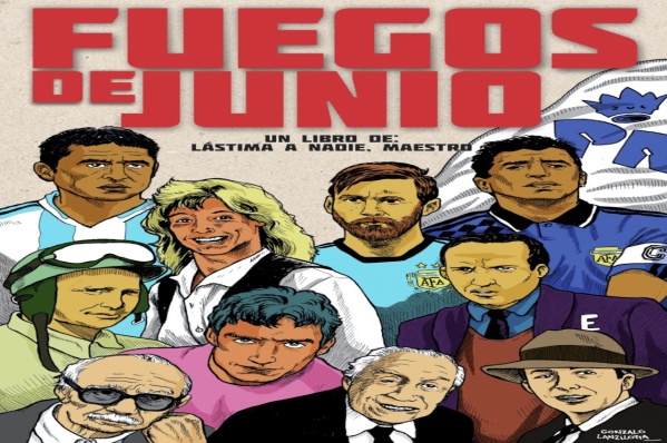 Se presenta el libro "Fuegos de junio" en el Palacio López Merino