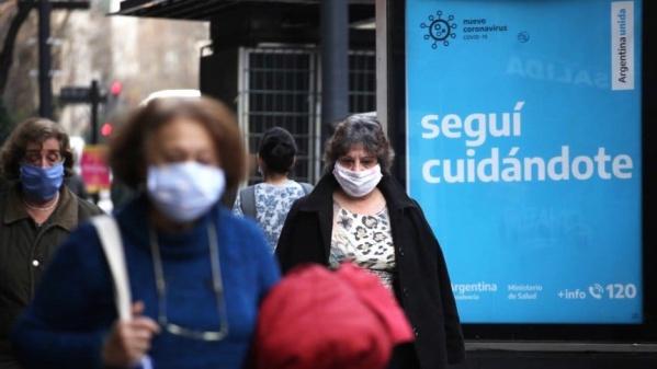 Reportan 52.745 casos de coronavirus en la Argentina, un 26% más que la semana anterior