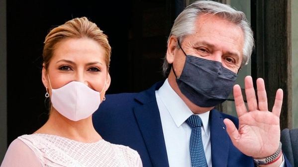 Francisco, el hijo de Alberto Fernández y Fabiola Yáñez, ya es hincha de un club de fútbol