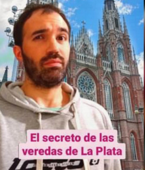 Un tiktoker compartió un curioso truco para no perderte en las calles de La Plata