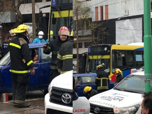 Se realizó un simulacro de accidente de tránsito en Berisso con la presencia de Policías y Bomberos