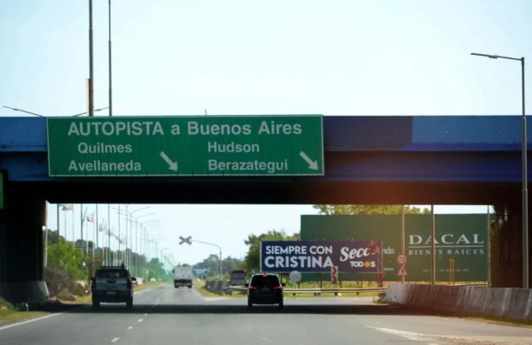 Construirán un cuarto carril en un tramo de la Autopista Buenos Aires - La Plata