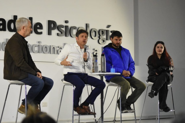 Mea culpa por Milei, "chau al macrismo" y "basta de internismo": la mateada de Kicillof, Grabois, Ofelia y Alak en La Plata