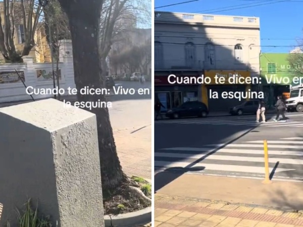 “Vivo en la esquina”… ¿de cuál?: El tiktok viral que resume lo difícil que es dar una dirección en La Plata