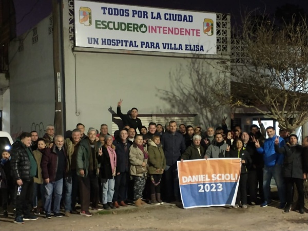 Oscar Vaudagna y Guillermo Escudero encabezaron la inauguración de un nuevo local partidario en La Plata