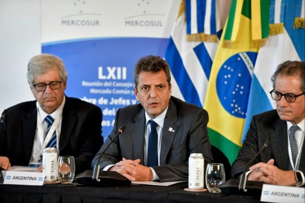 Massa encabezó una reunión del Mercosur: “Es necesario consolidar los acuerdos en moneda local entre nuestros países”