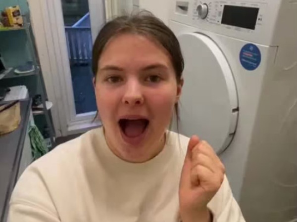 Mostró dónde está la ducha en su casa y sorprendió a todos: la joven está en Países Bajos y contó cómo vive